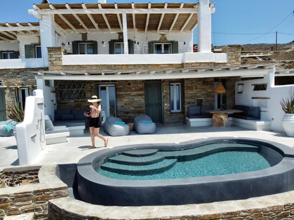 Tinostra Casa Apartment Agios Romanos Luaran gambar