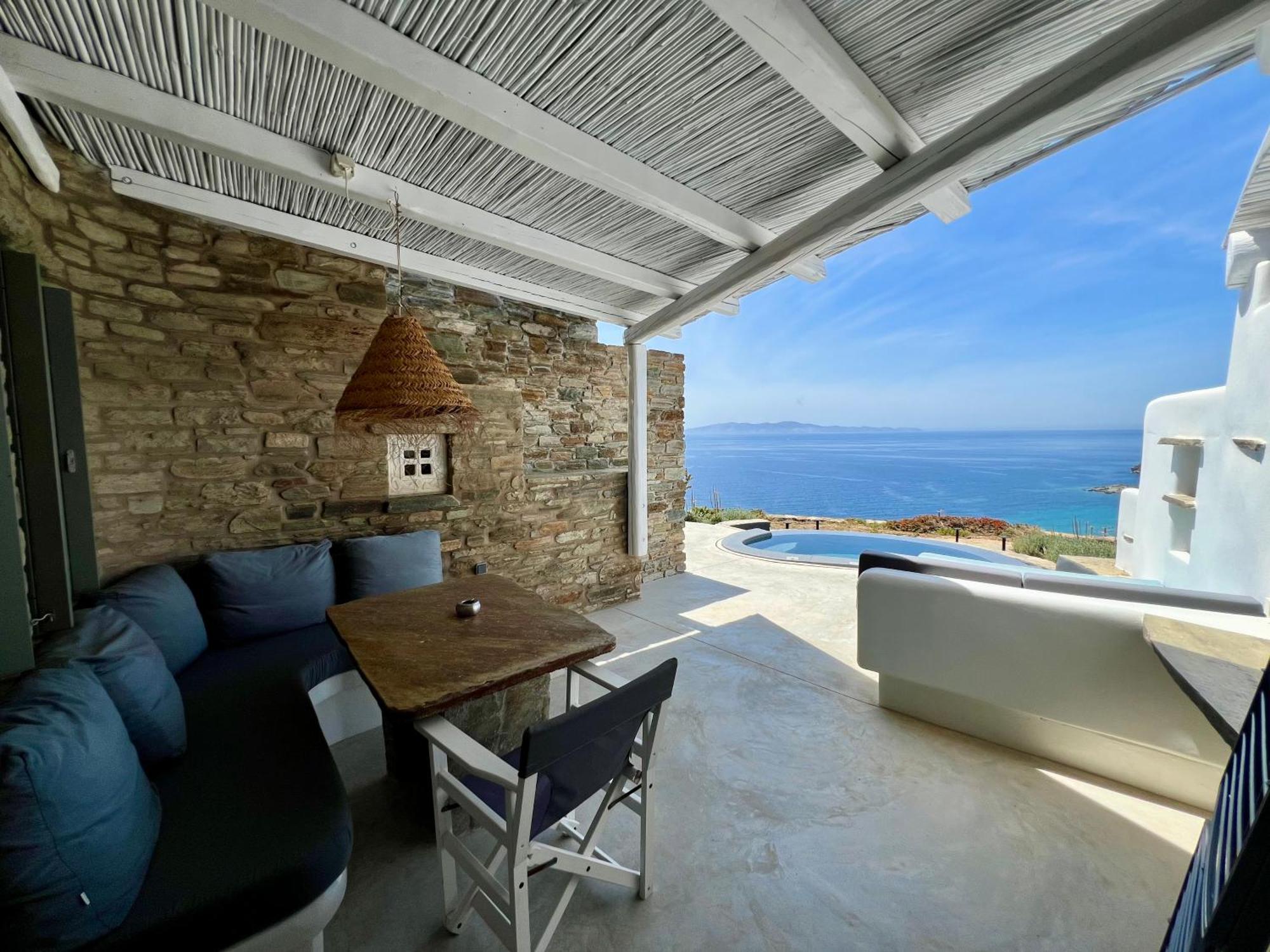 Tinostra Casa Apartment Agios Romanos Luaran gambar