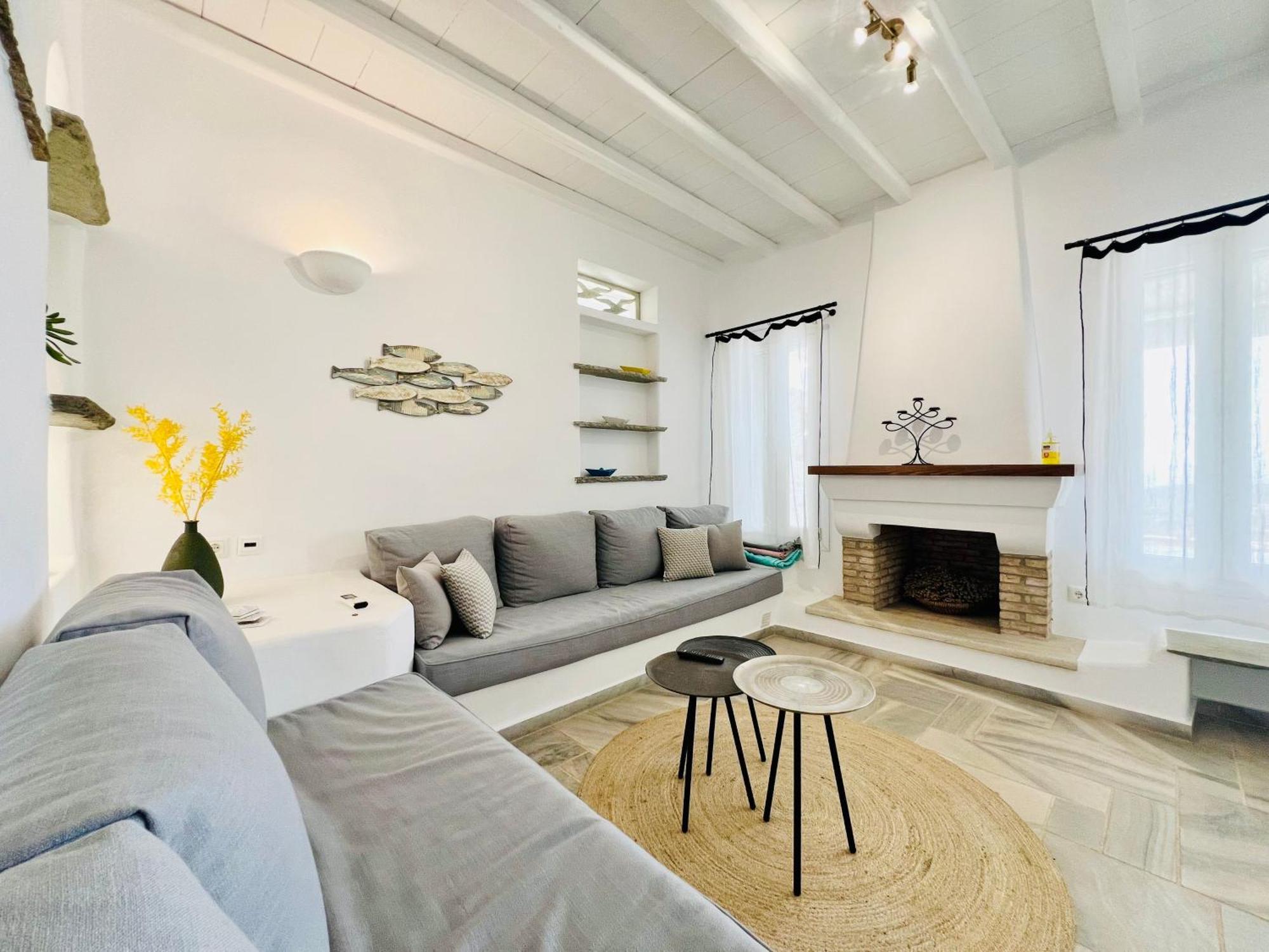 Tinostra Casa Apartment Agios Romanos Luaran gambar