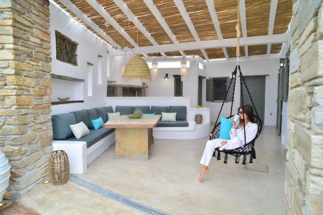 Tinostra Casa Apartment Agios Romanos Luaran gambar